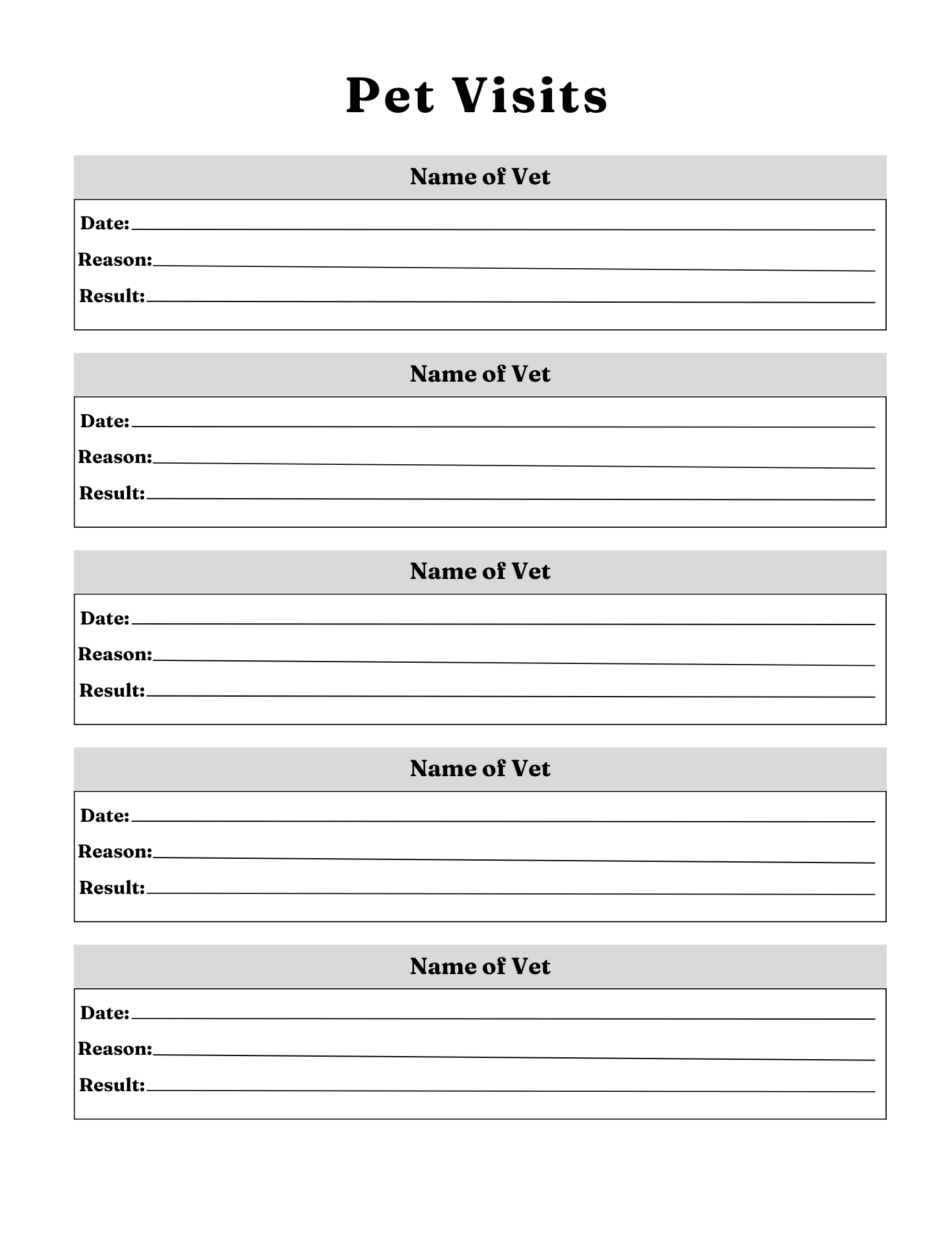 Ultimate Pet Care Planner