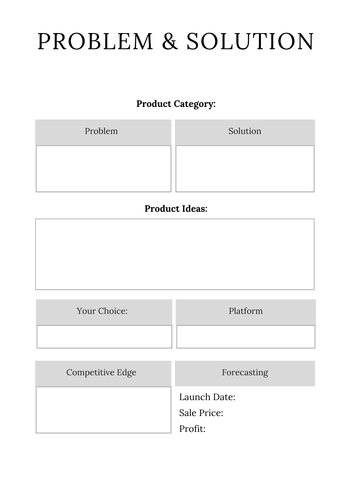 Product Launch Planner