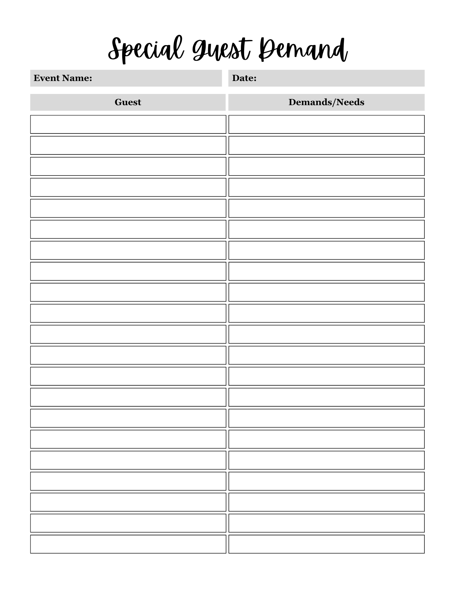 Event Planner
