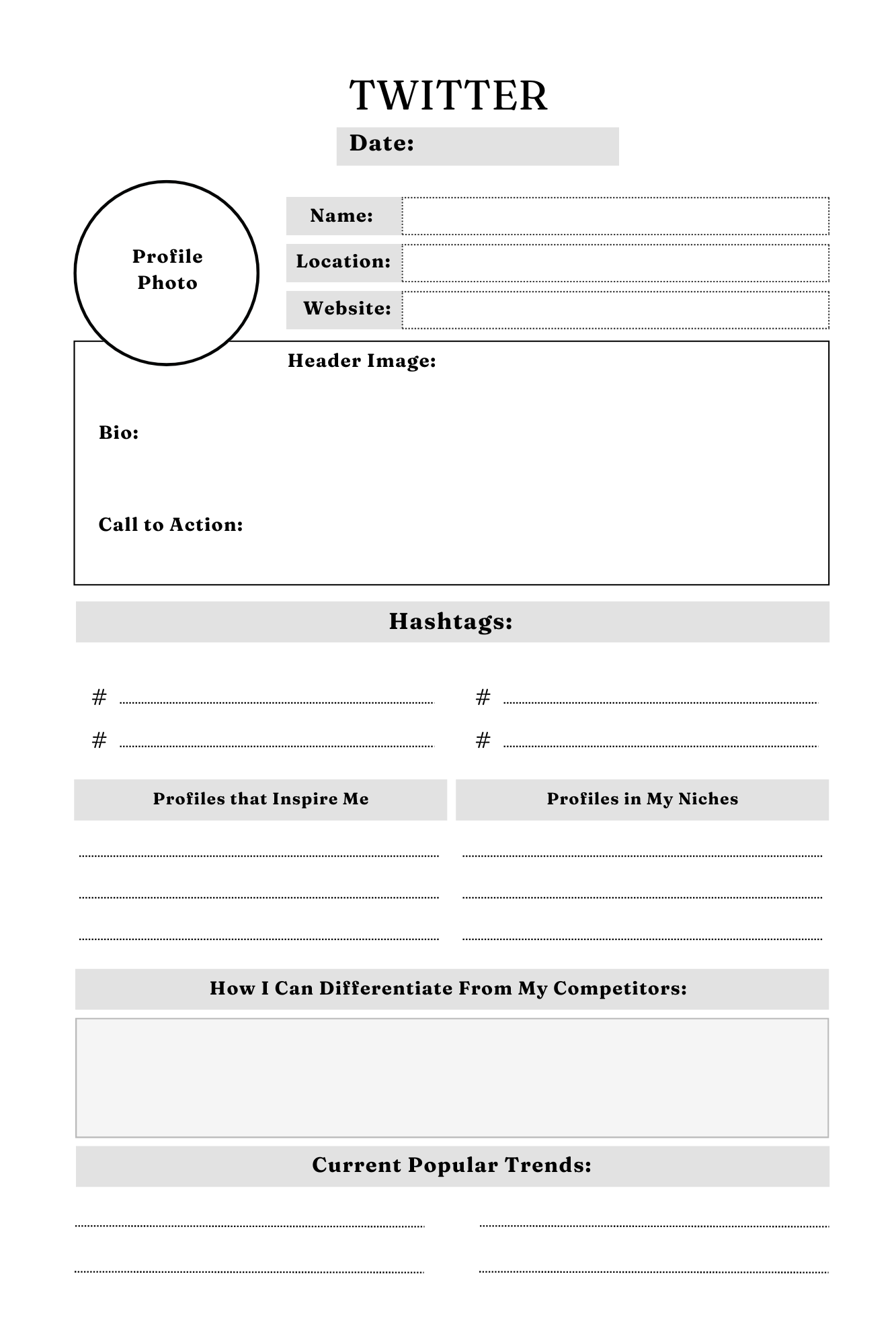 Ultimate Social Media Marketing Planner