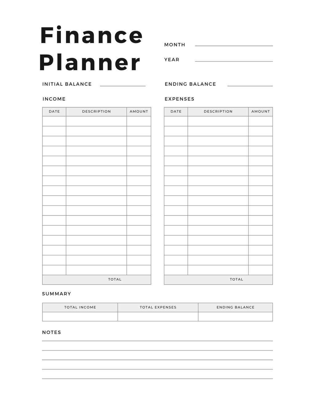 115 Pages Editable Canva Template