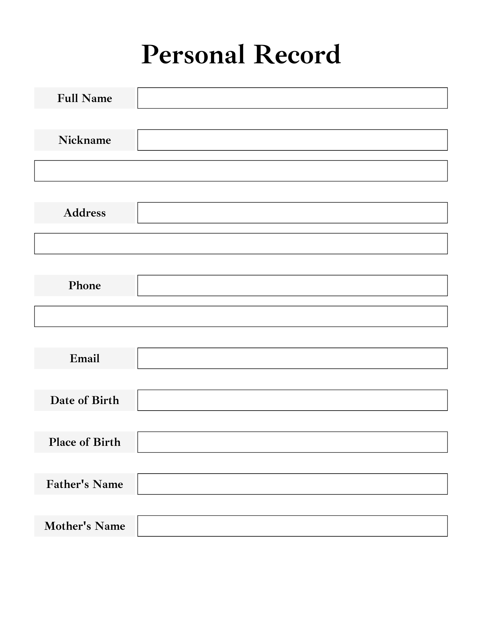 End of Life Planner