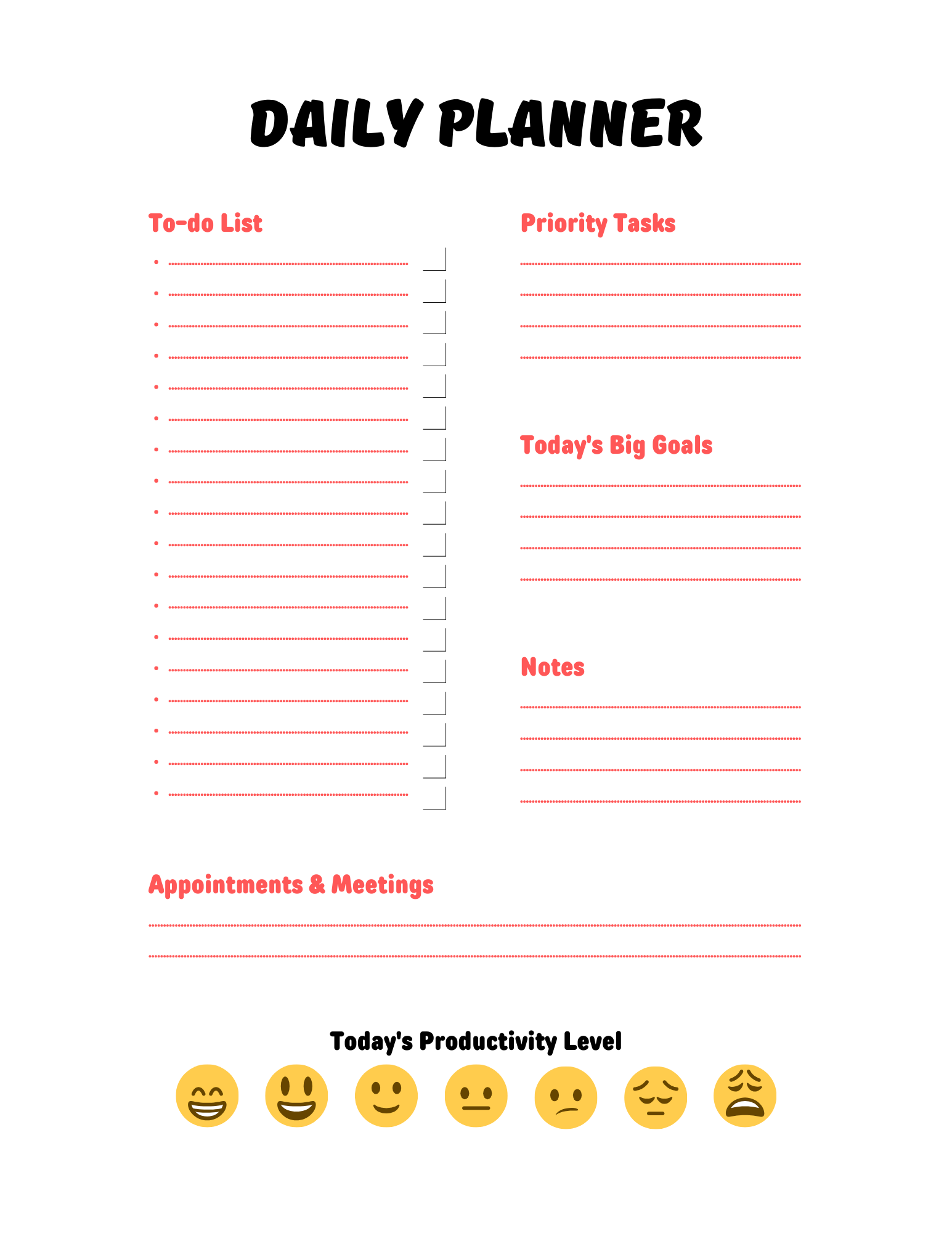 Back -to-school Planner