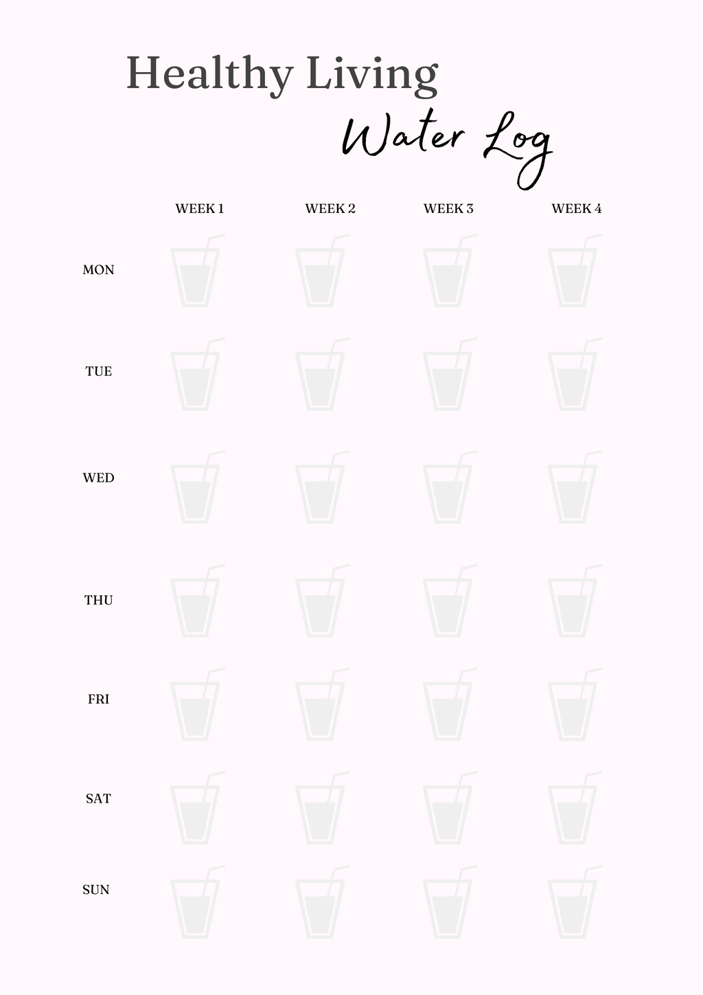 Healthy Living Journal