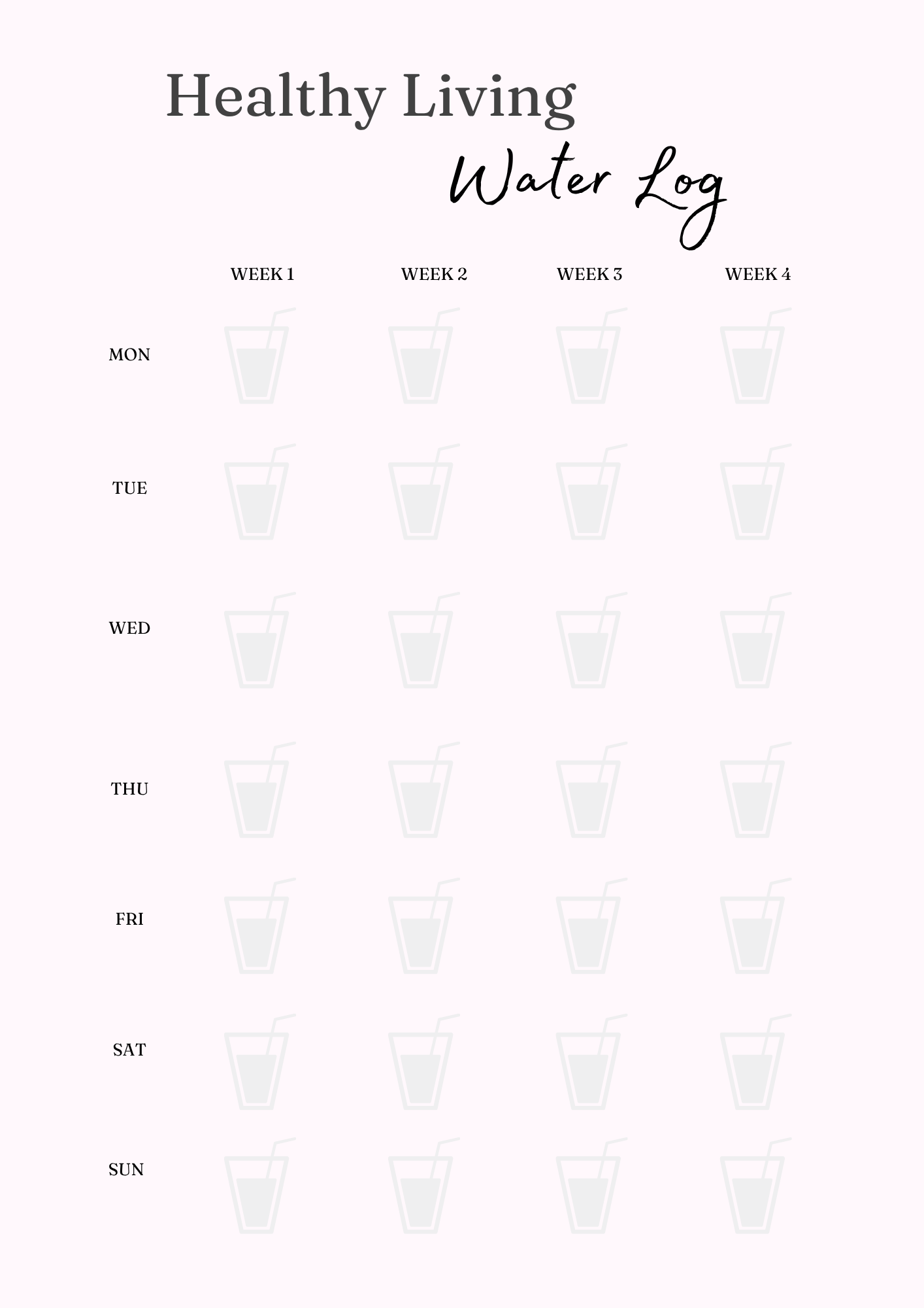 Healthy Living Journal