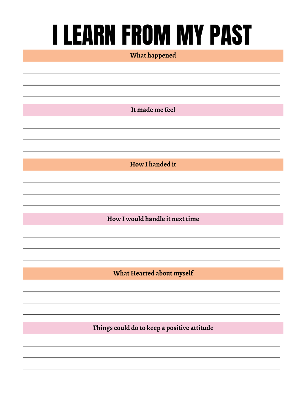 Self Control Activity Book