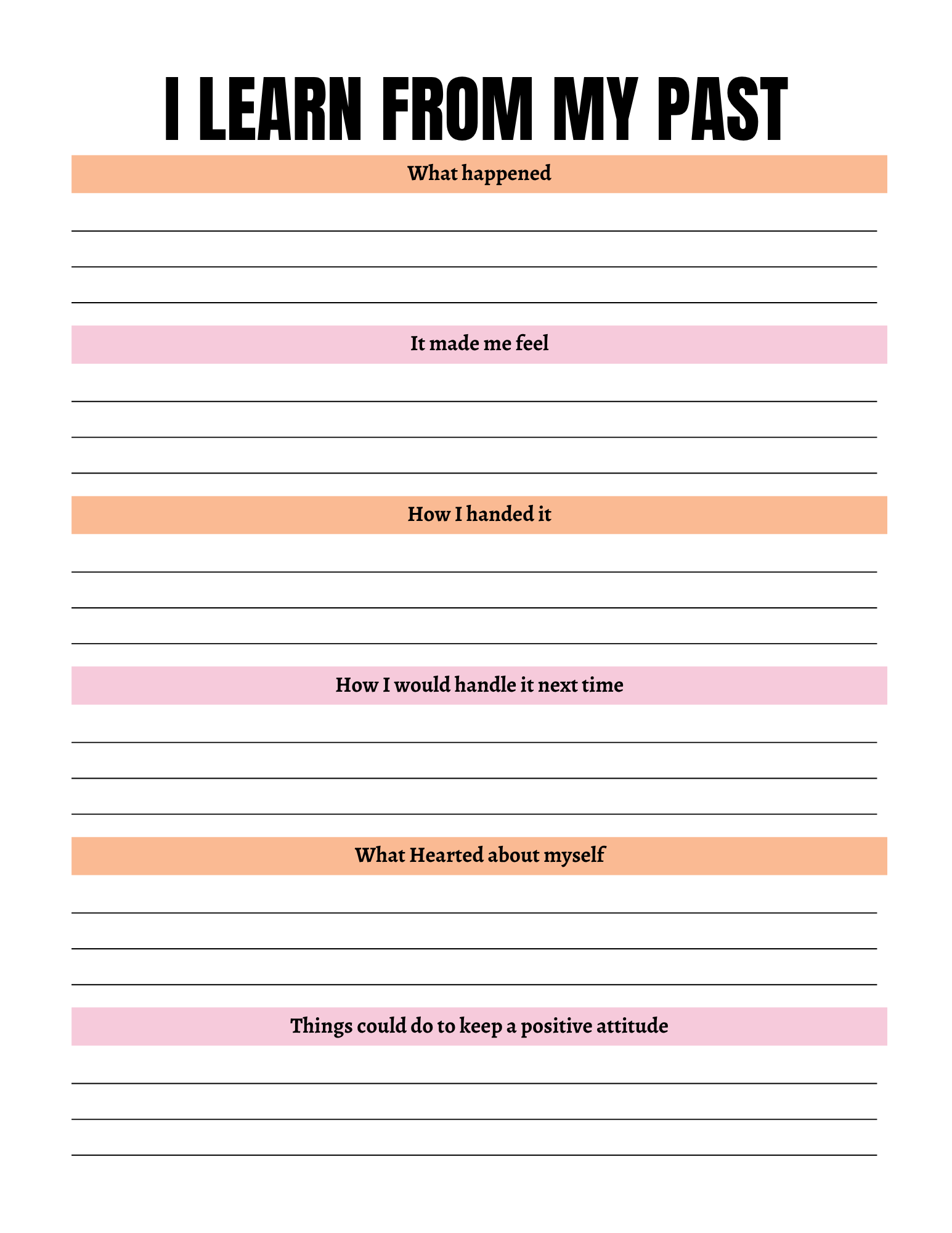 Self Control Activity Book