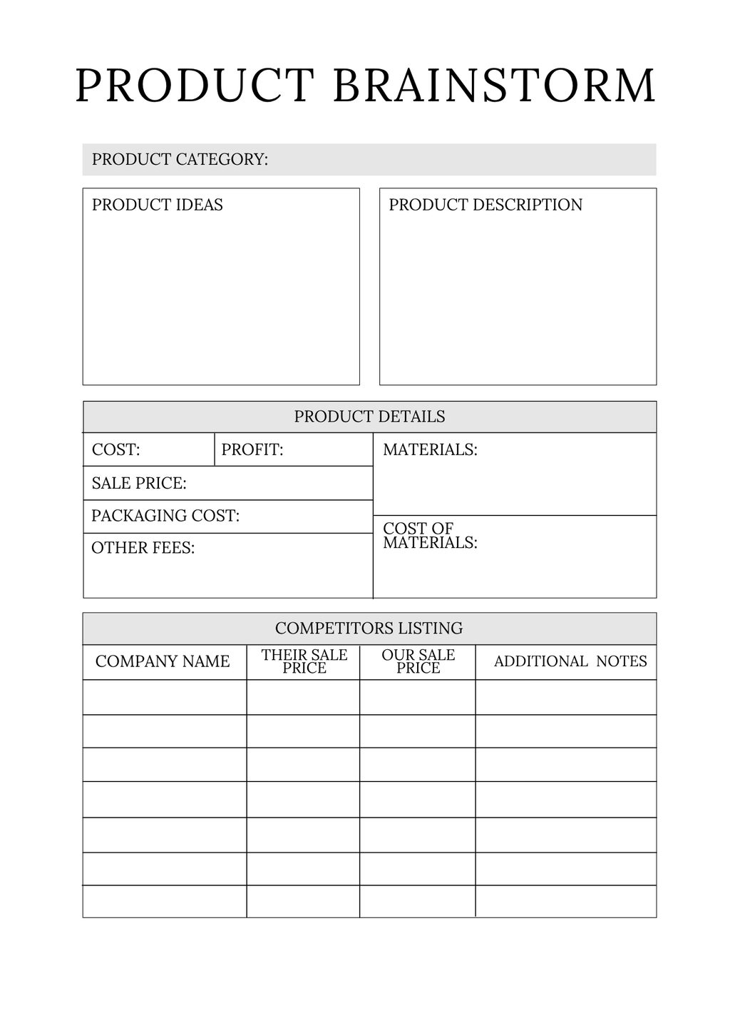 Product Launch Planner