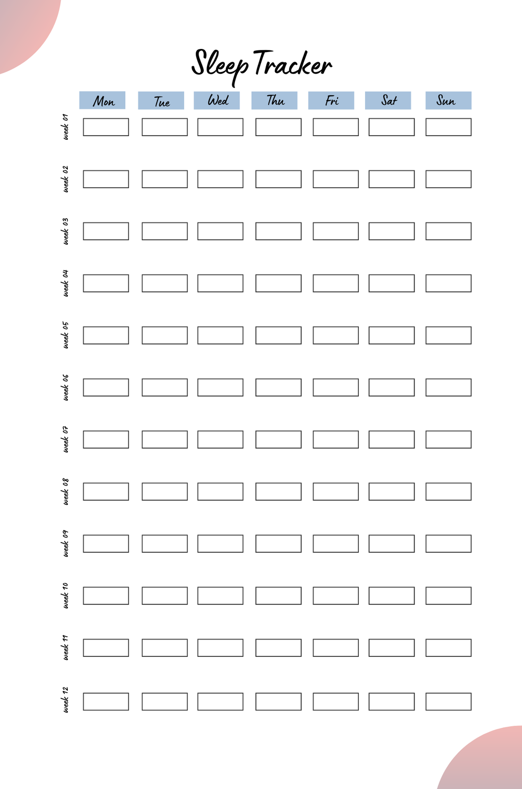 Transform 12 Weight Loss Planner