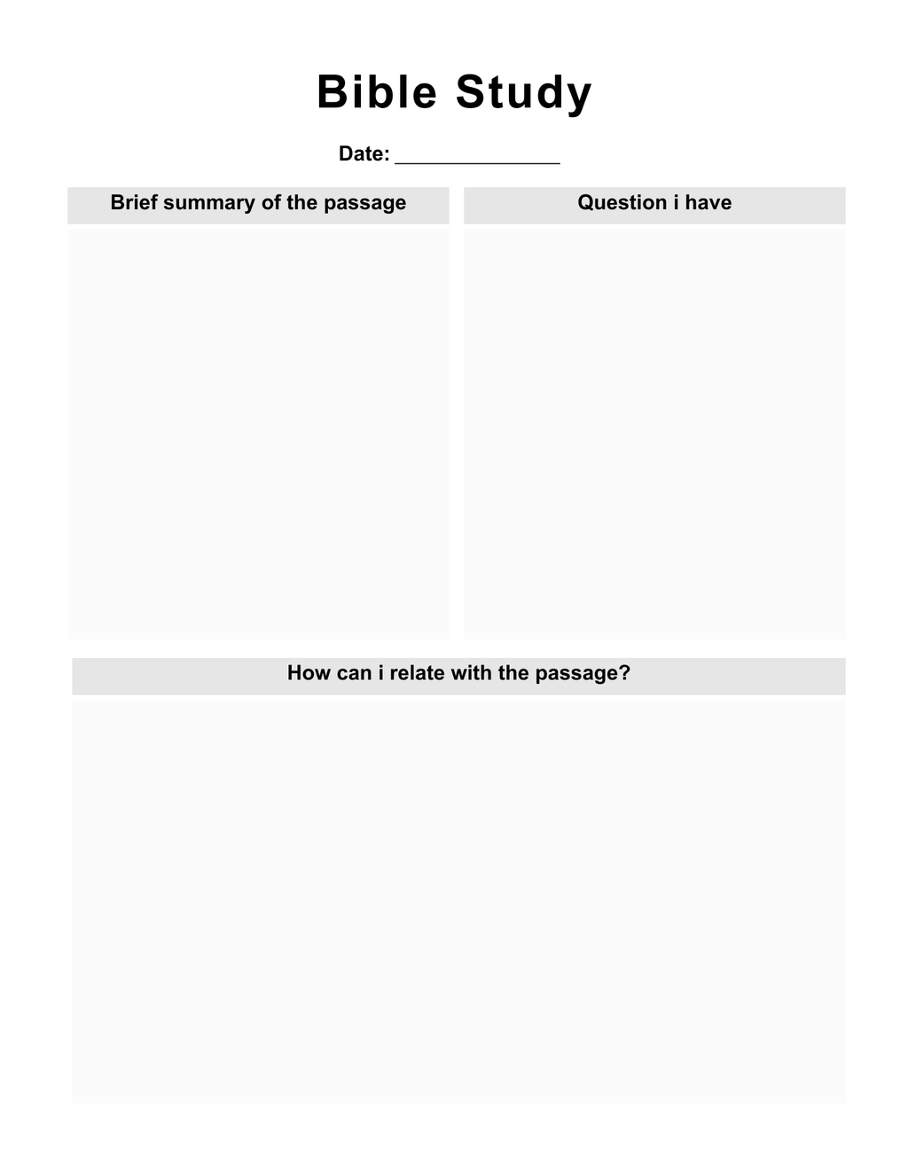 Daily Devotional Planner