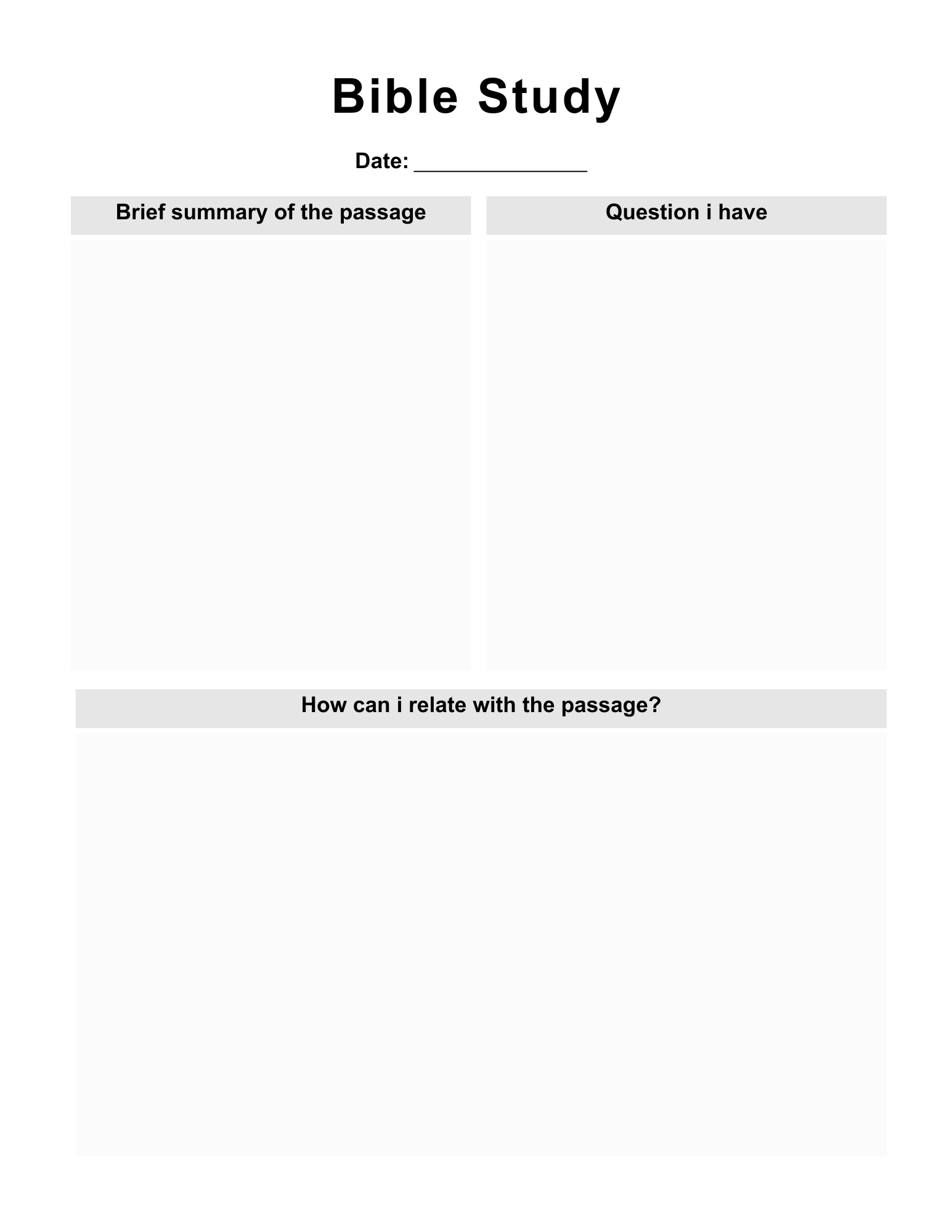 Daily Devotional Planner