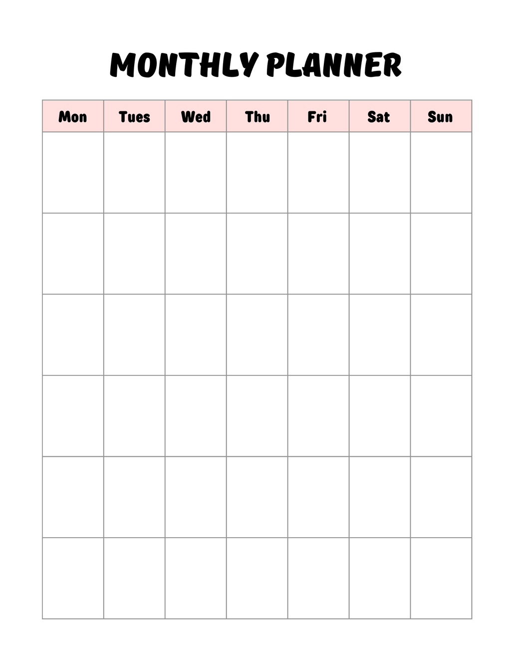 Back -to-school Planner