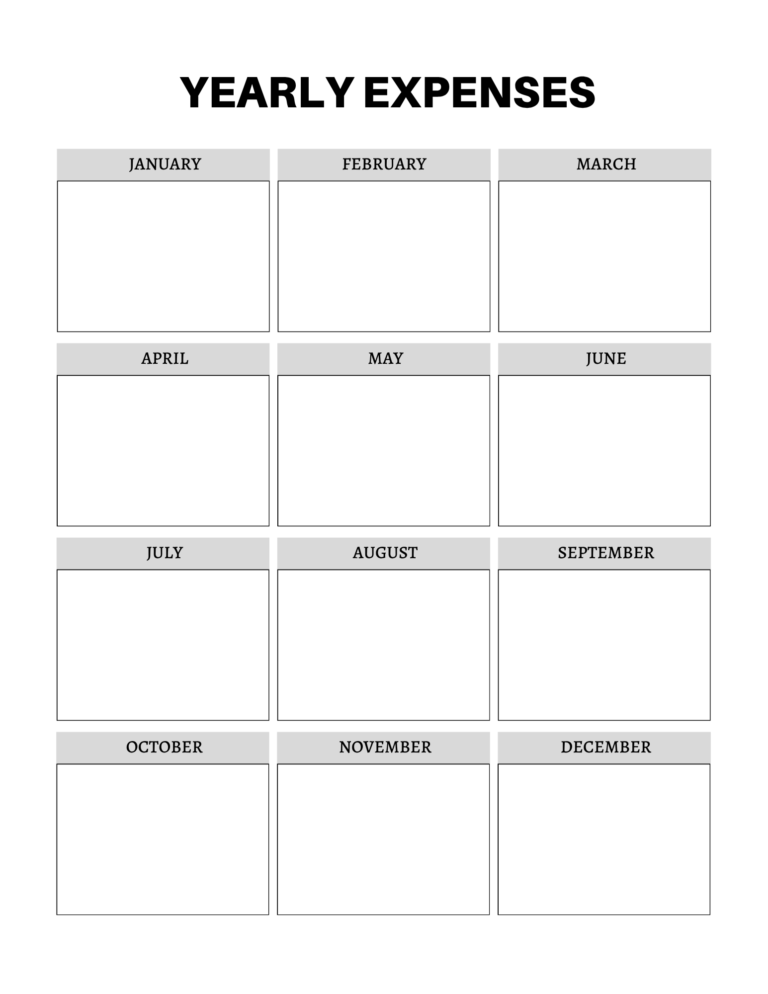 Budget & Financial Planner