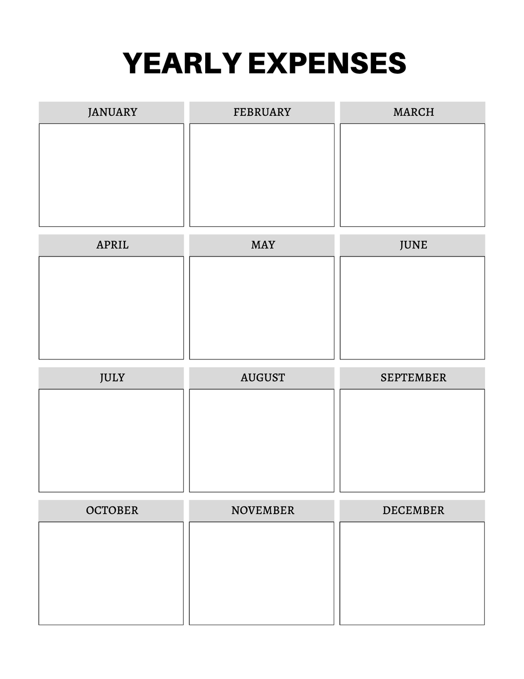 Budget & Financial Planner