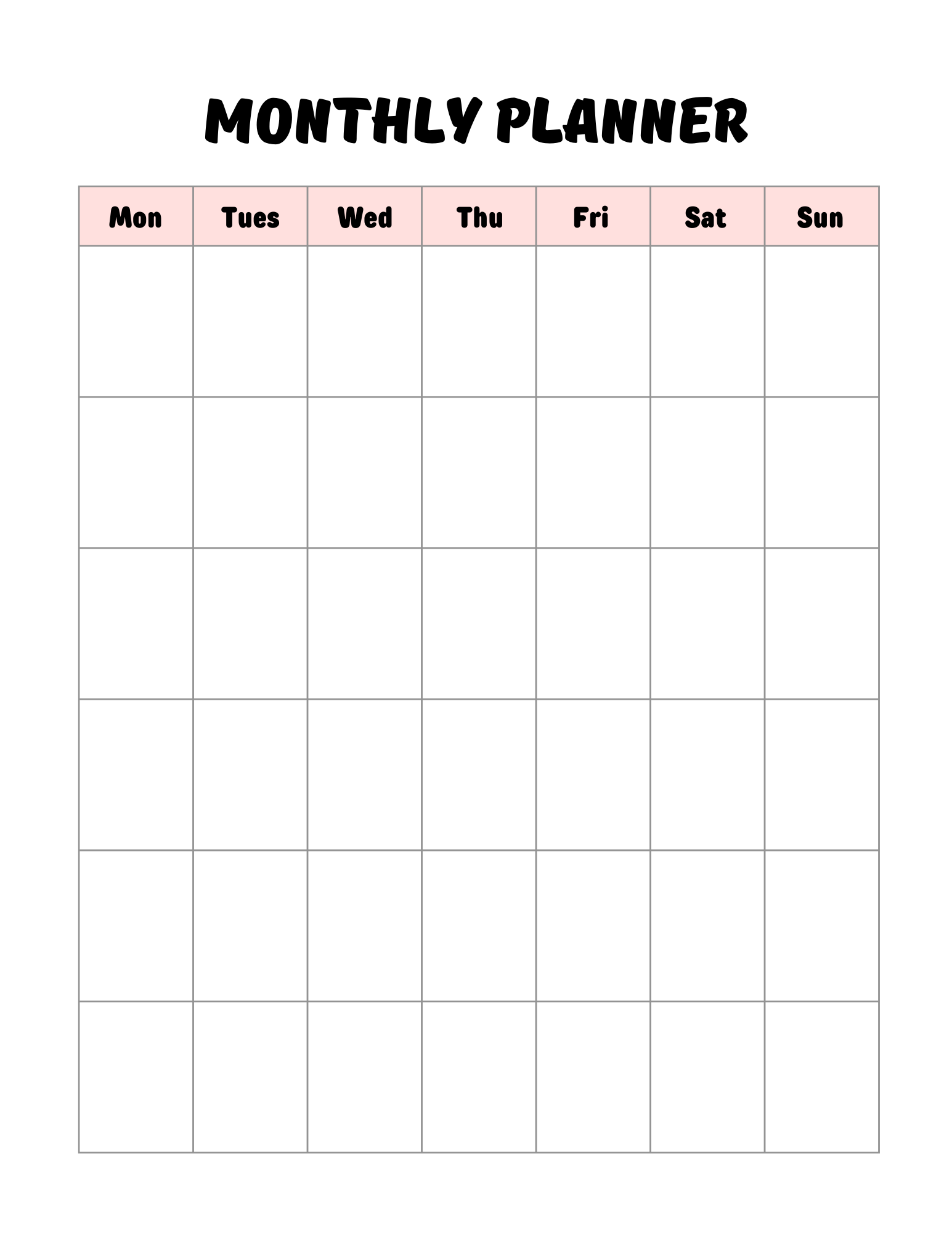 Back -to-school Planner