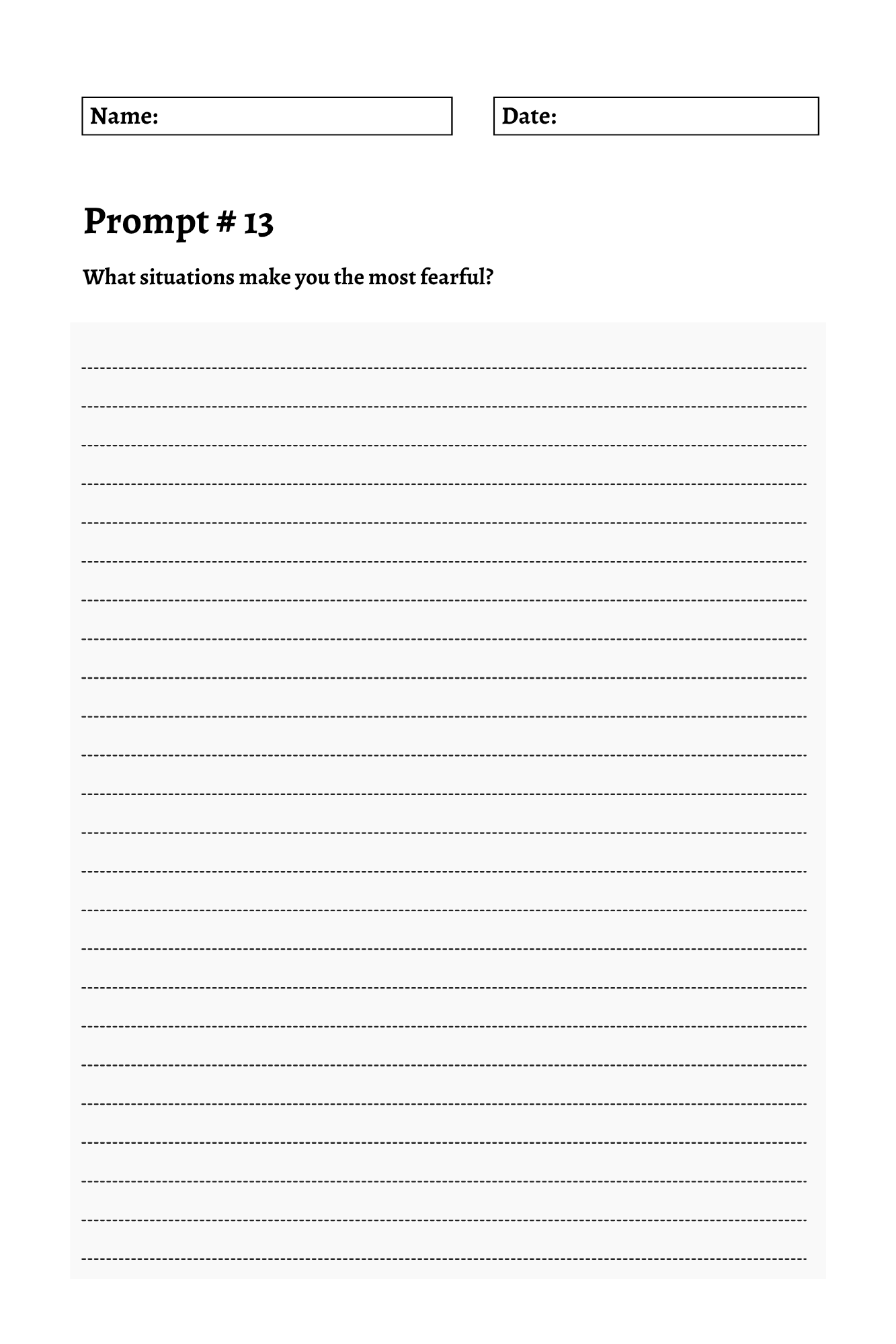 200 Mental Health Journey Prompts