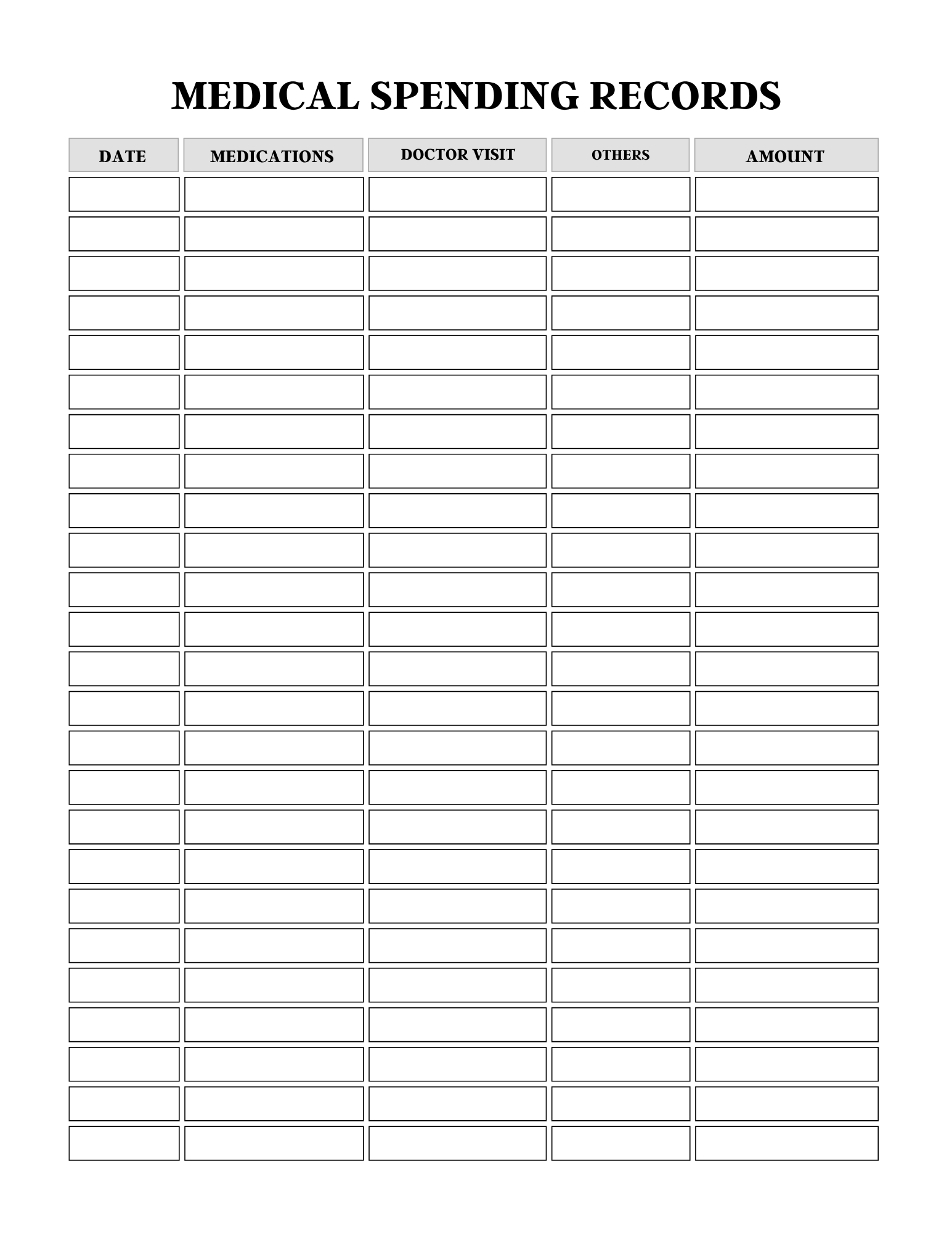 Comprehensive Health Care Planner