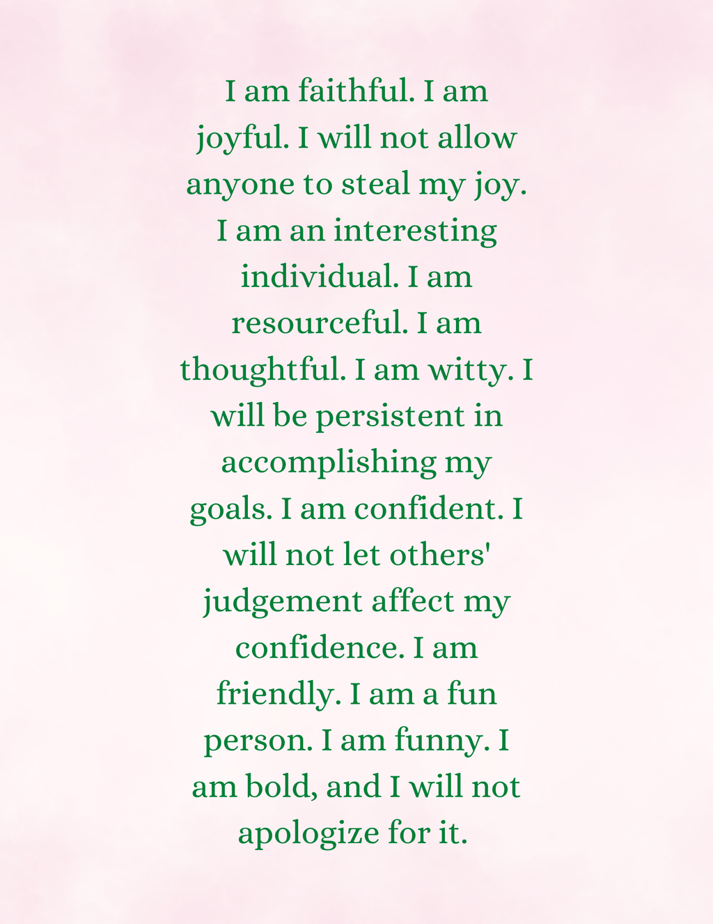 1000 Positive Affirmation for Women