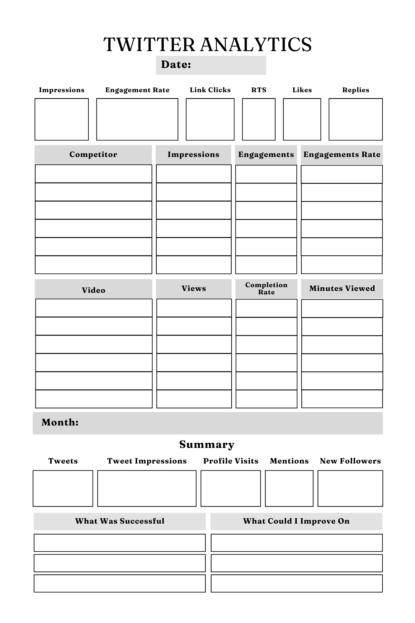 Ultimate Social Media Marketing Planner