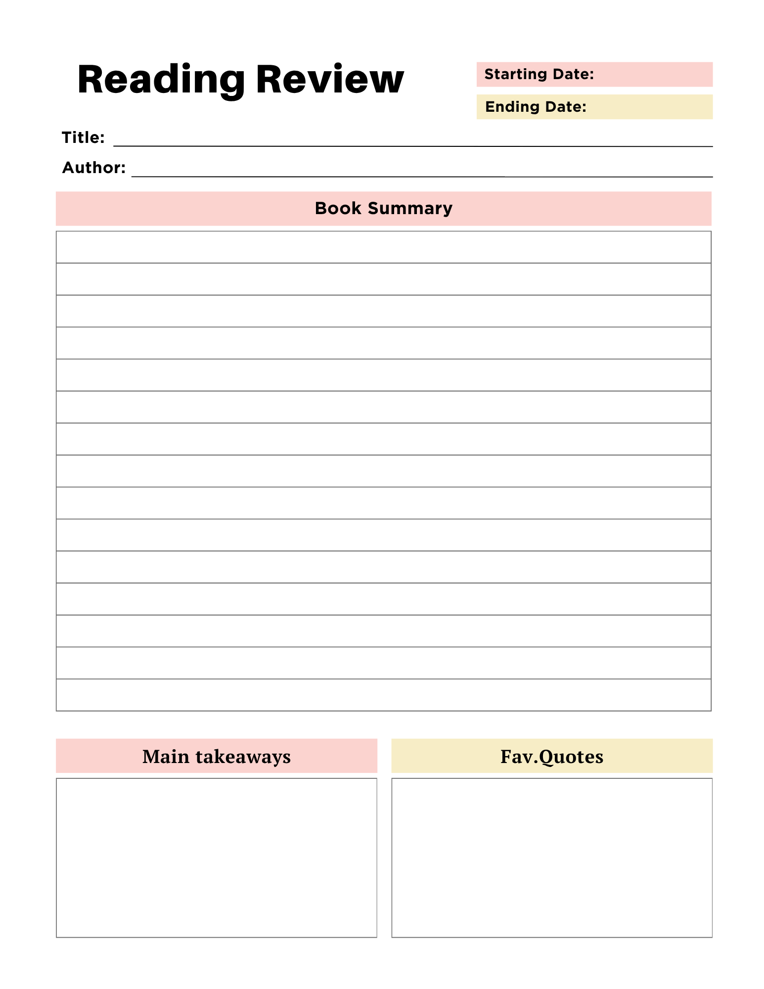 Student Success Organizer