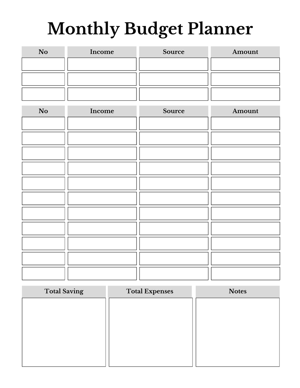 Complete Household Planner