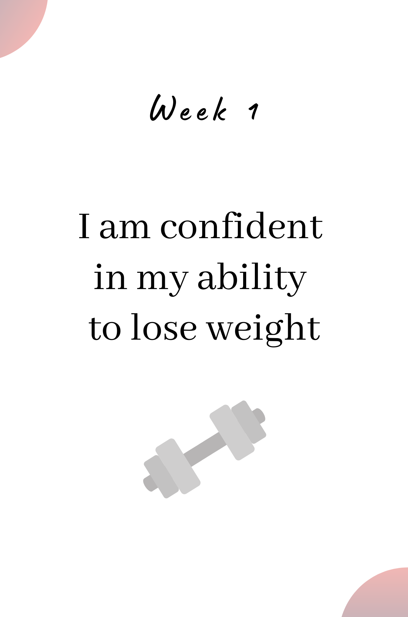 Transform 12 Weight Loss Planner