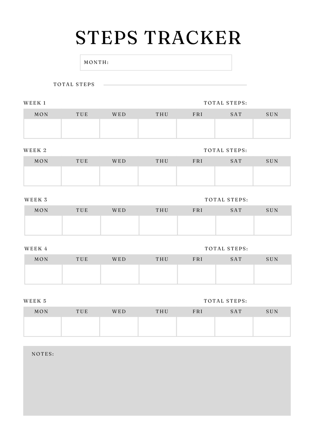 Ultimate Fitness Planner