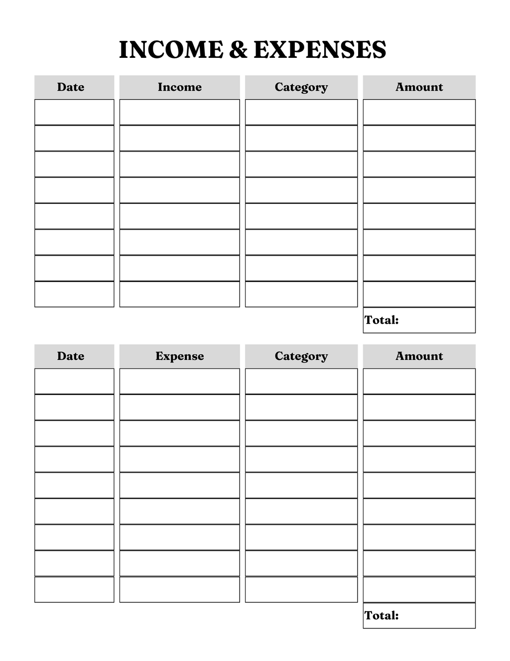 ADHD Wellness Planner