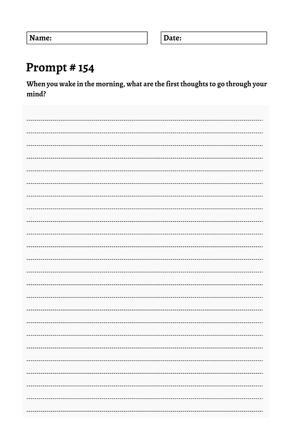 200 Mental Health Journey Prompts