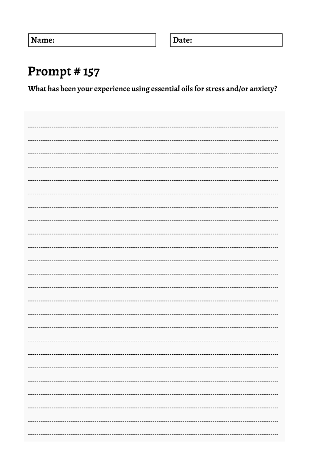 200 Mental Health Journey Prompts