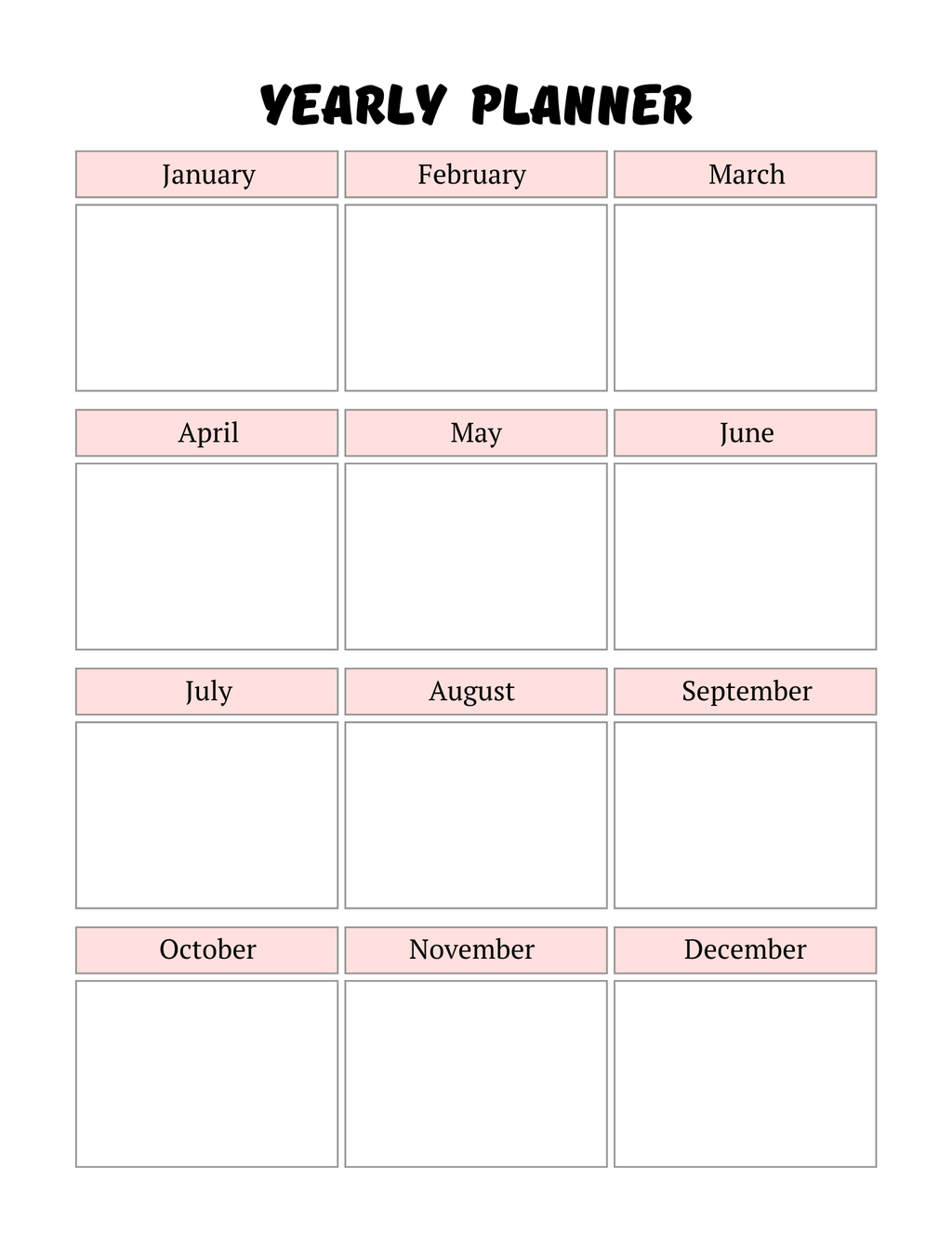 Back -to-school Planner