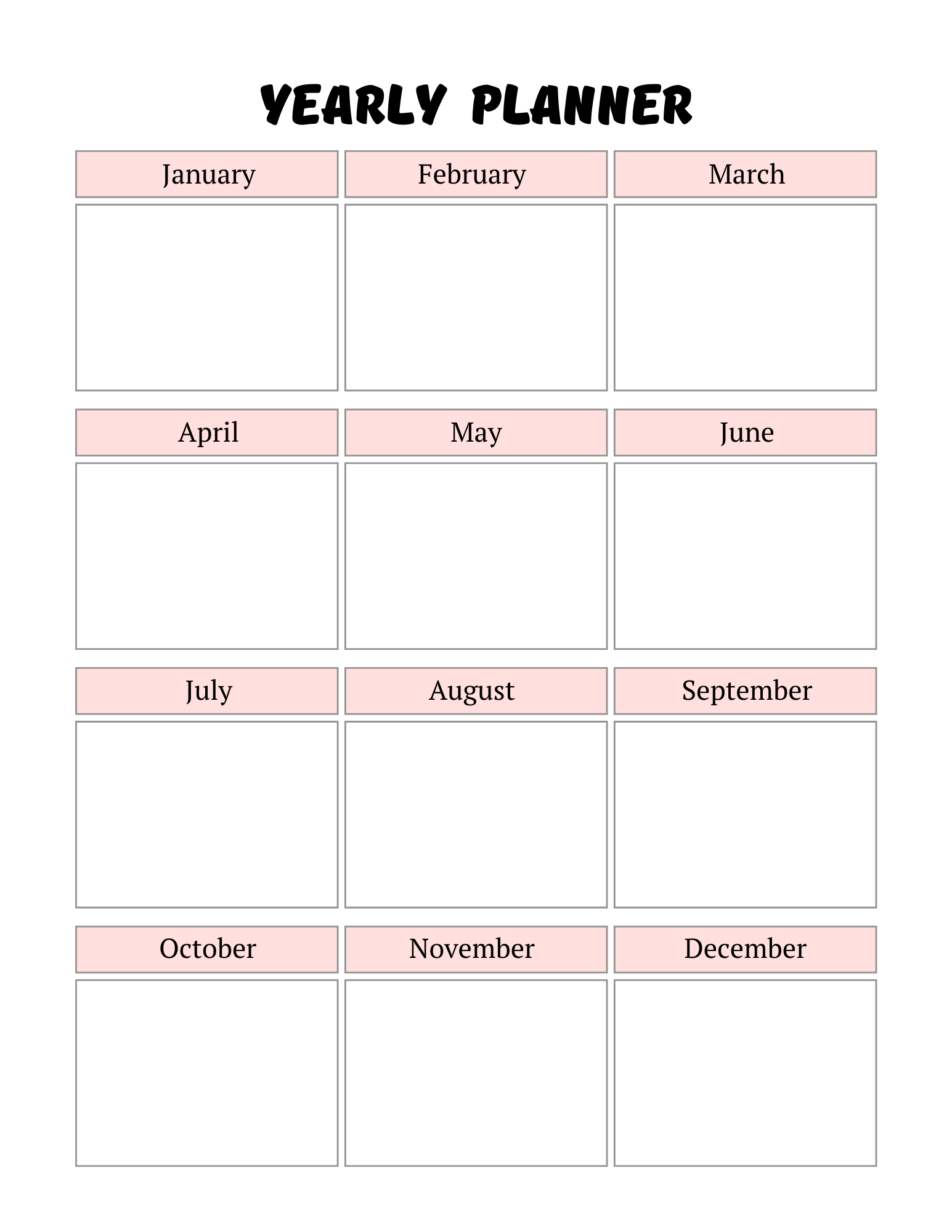 Back -to-school Planner