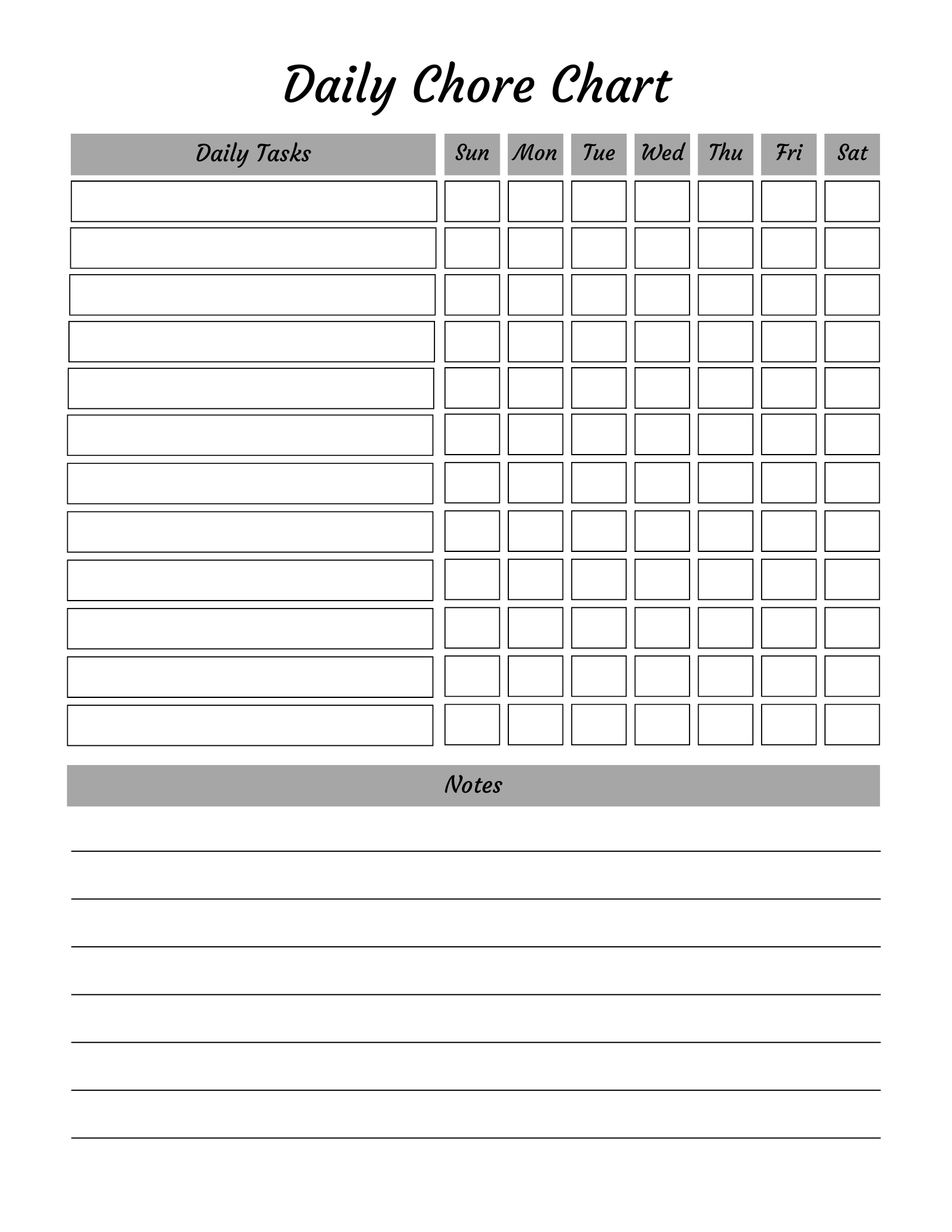 Ultimate Cleaning Planner