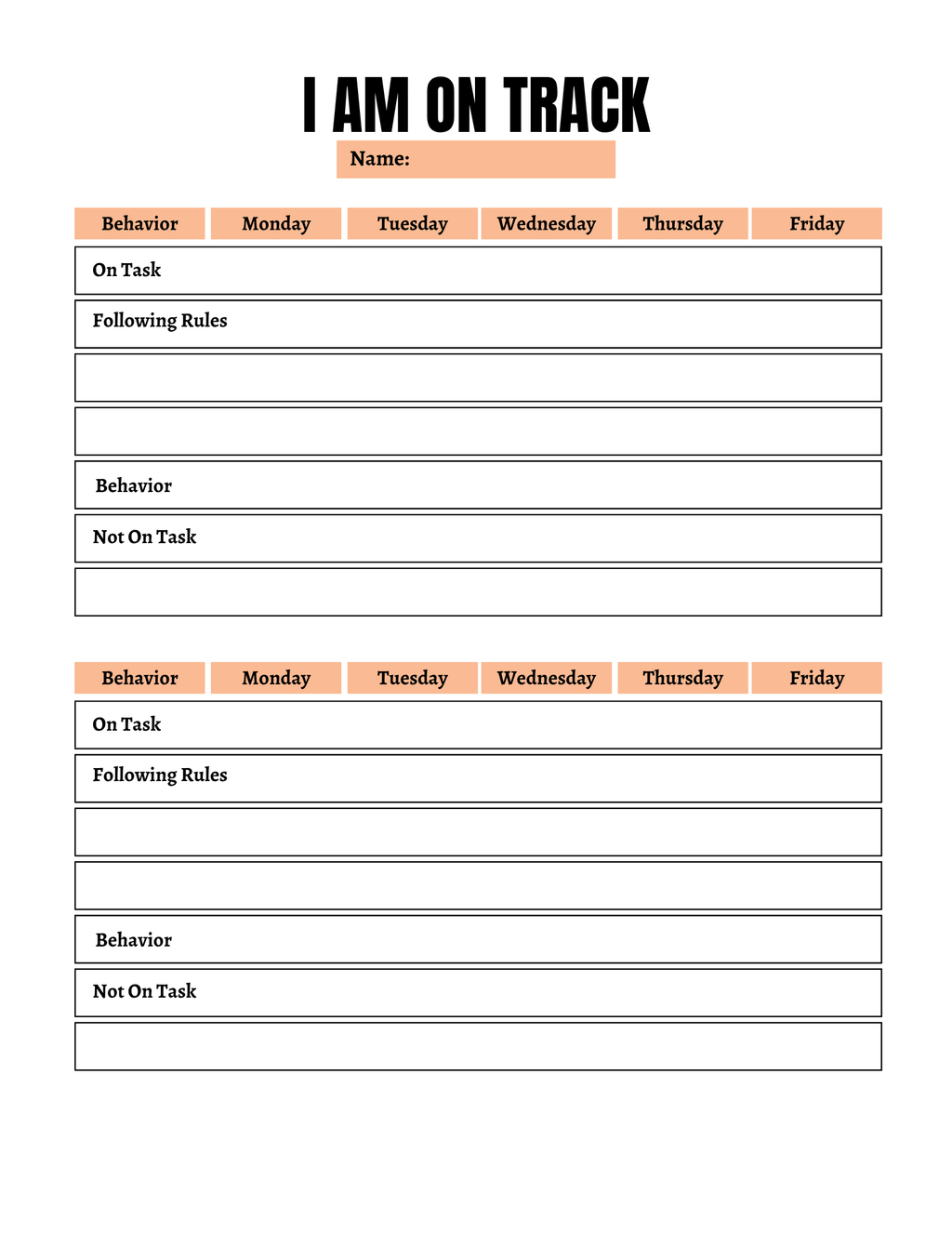 Self Control Activity Book