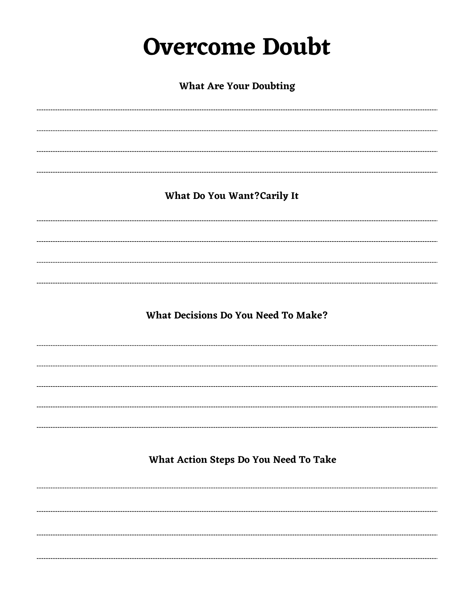 Spiritual Awakening Workbook