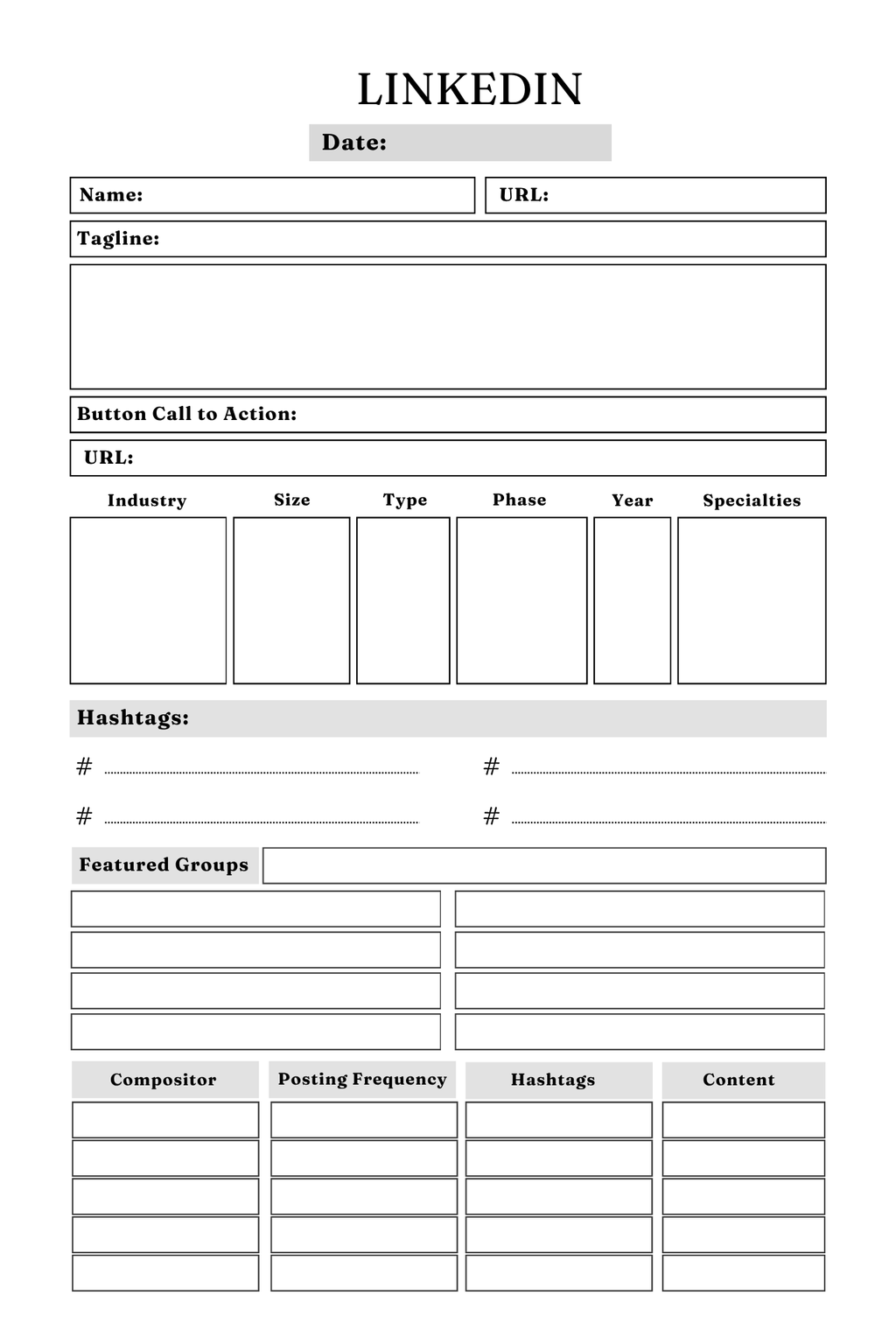 Ultimate Social Media Marketing Planner