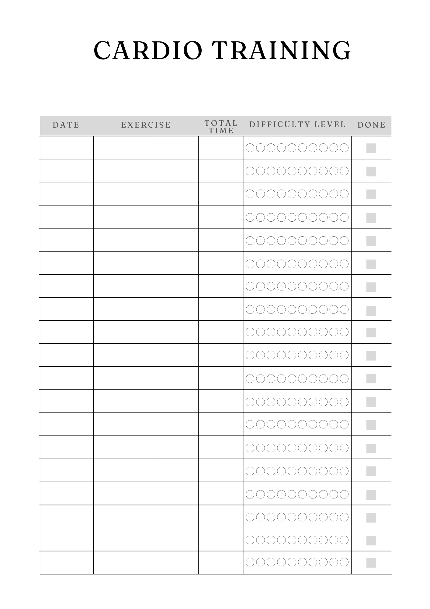 Ultimate Fitness Planner