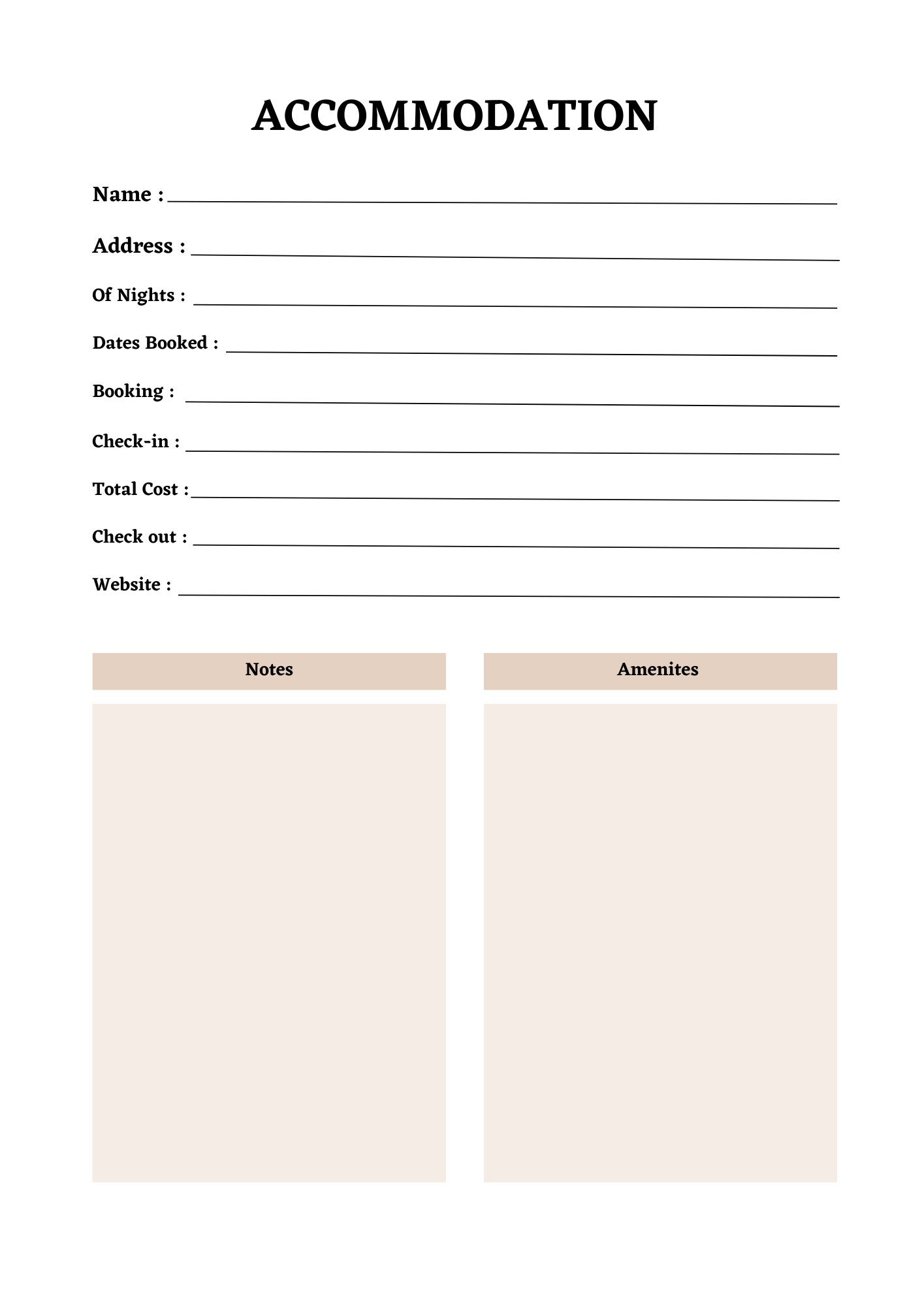 Travel Planner