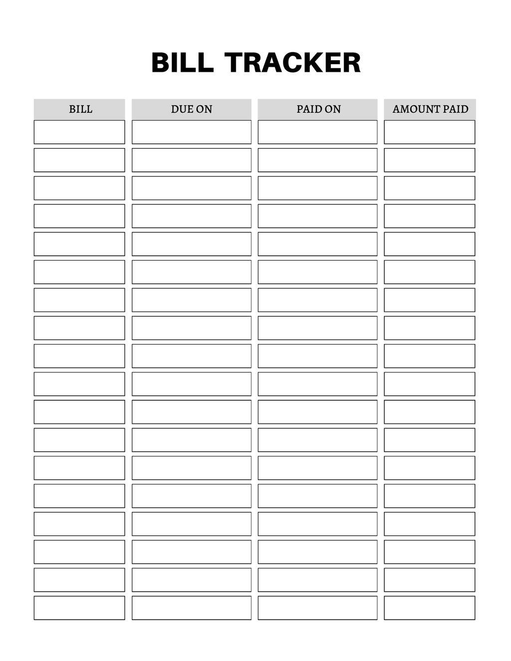 Budget & Financial Planner