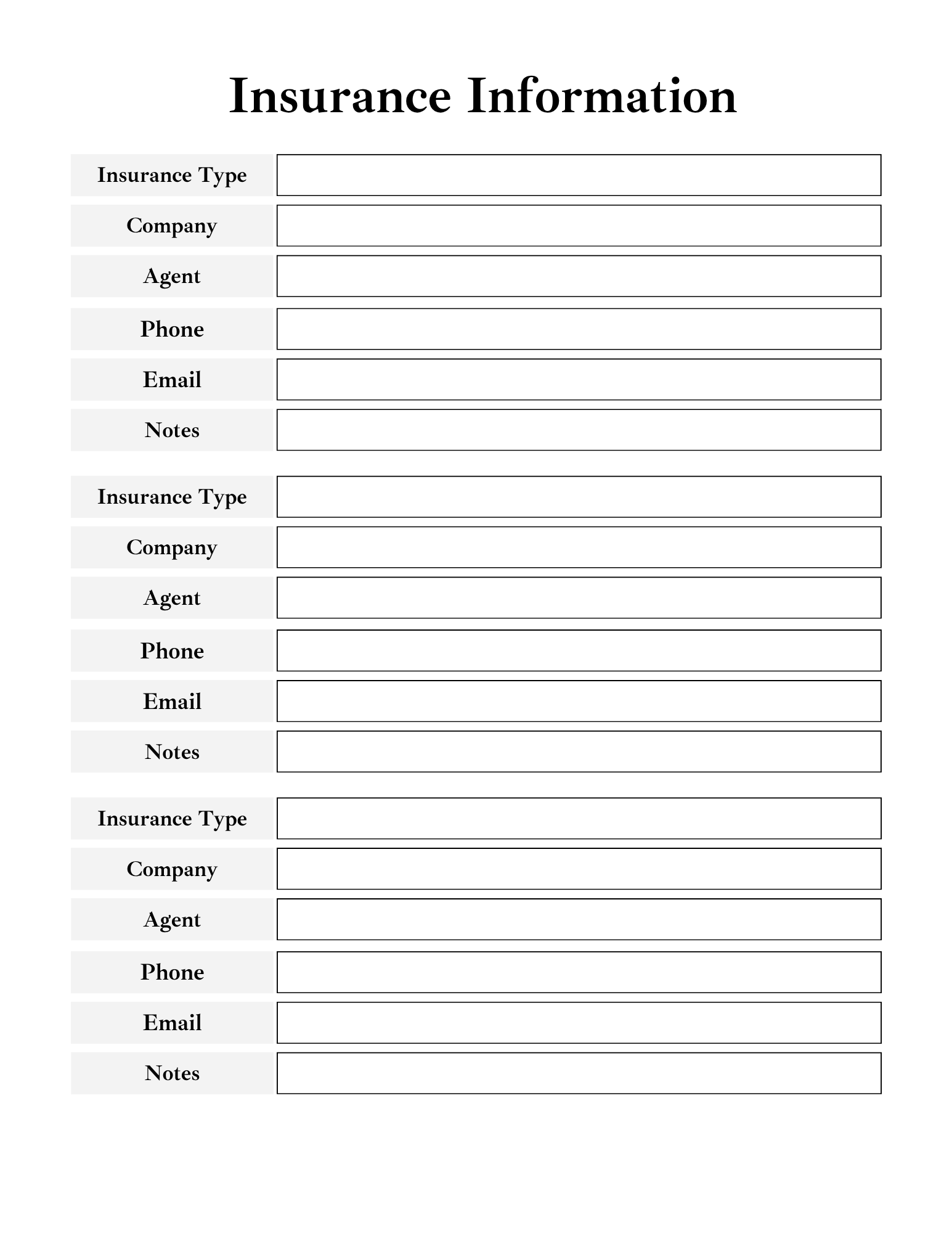 End of Life Planner