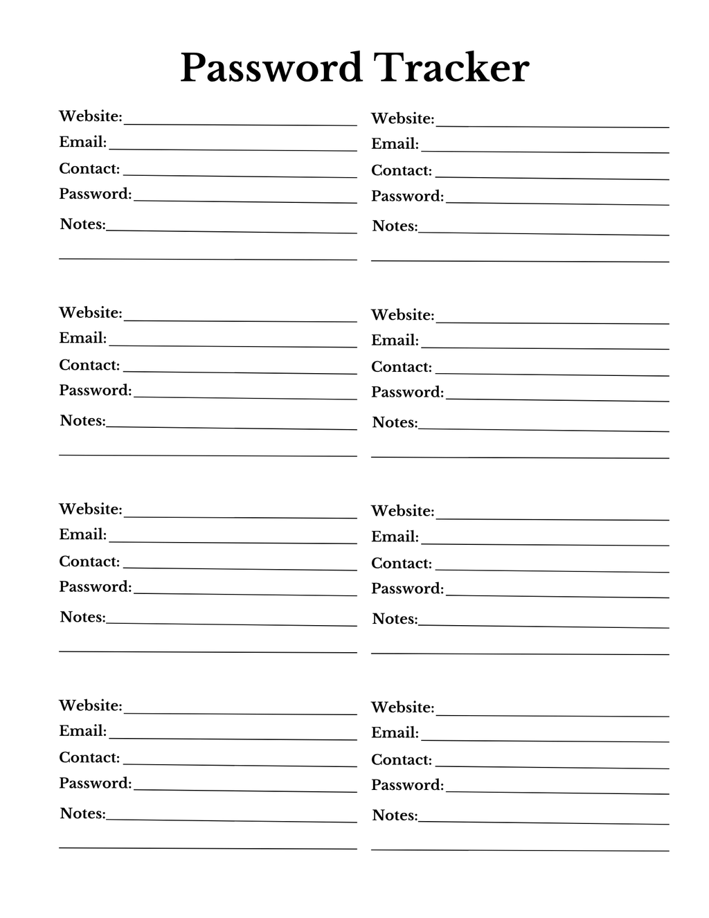 Complete Household Planner