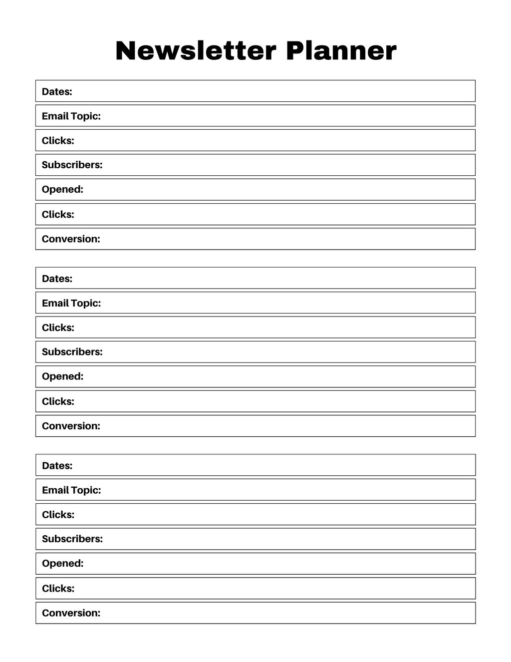 Craft Business Planner