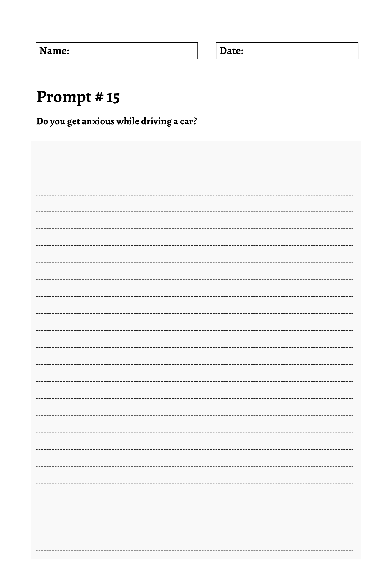 200 Mental Health Journey Prompts