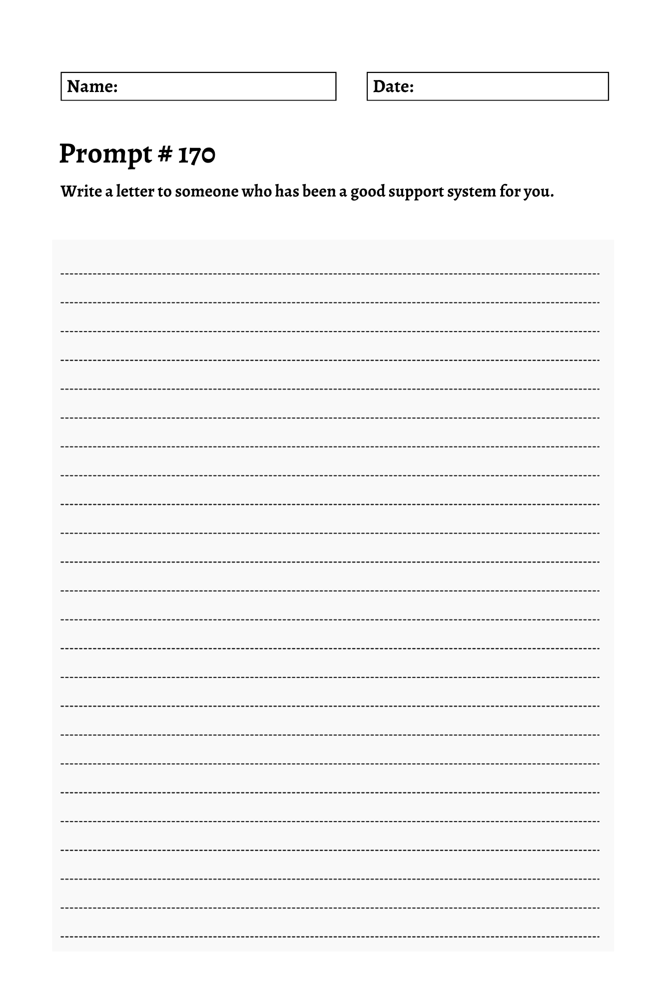 200 Mental Health Journey Prompts