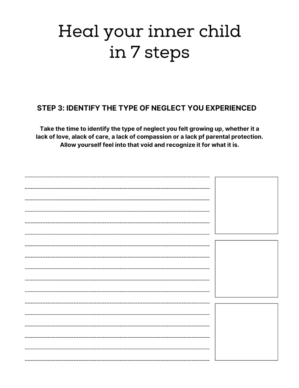 PTSD & Trauma Processing Workbook Colorful 65