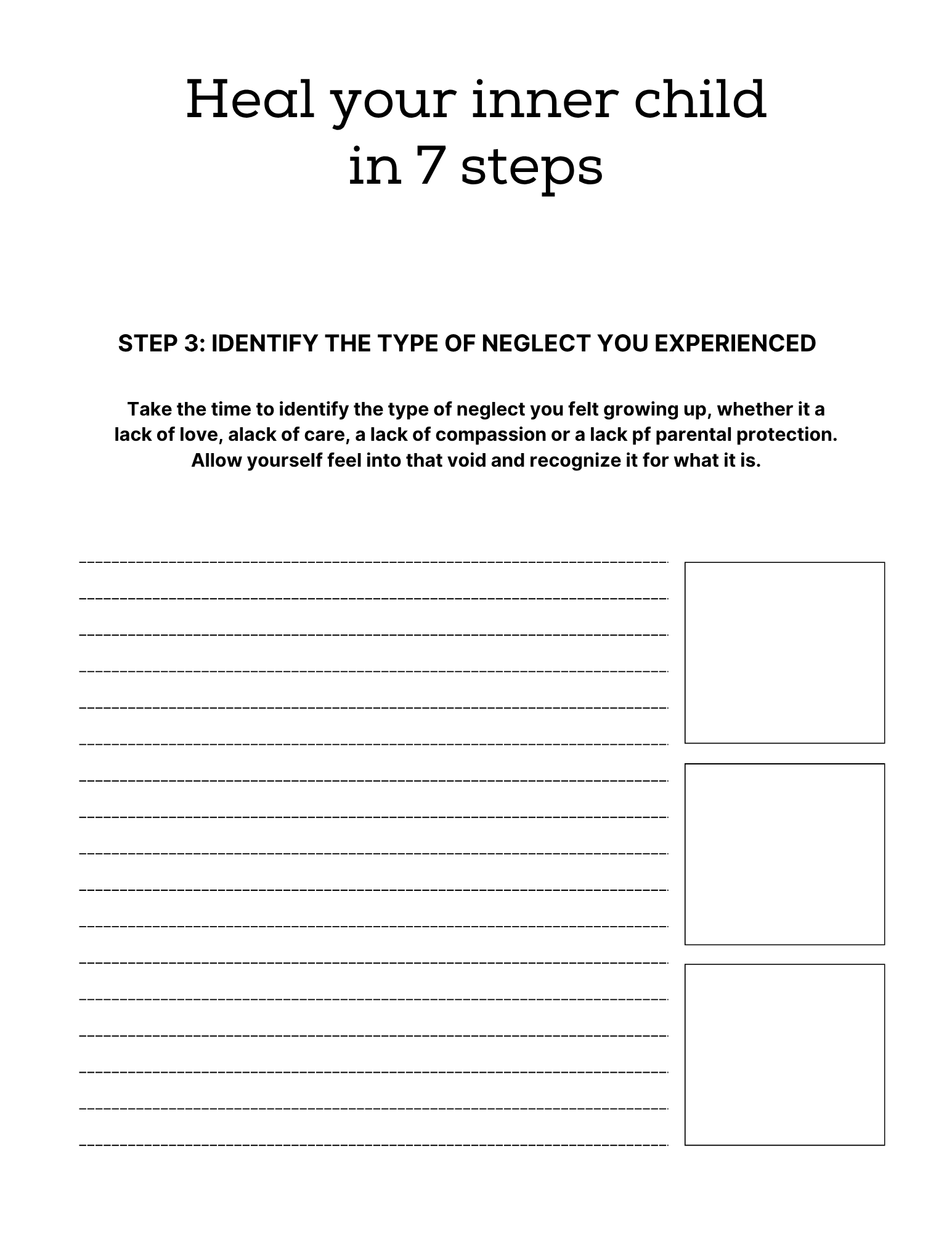 PTSD & Trauma Processing Workbook Colorful 65