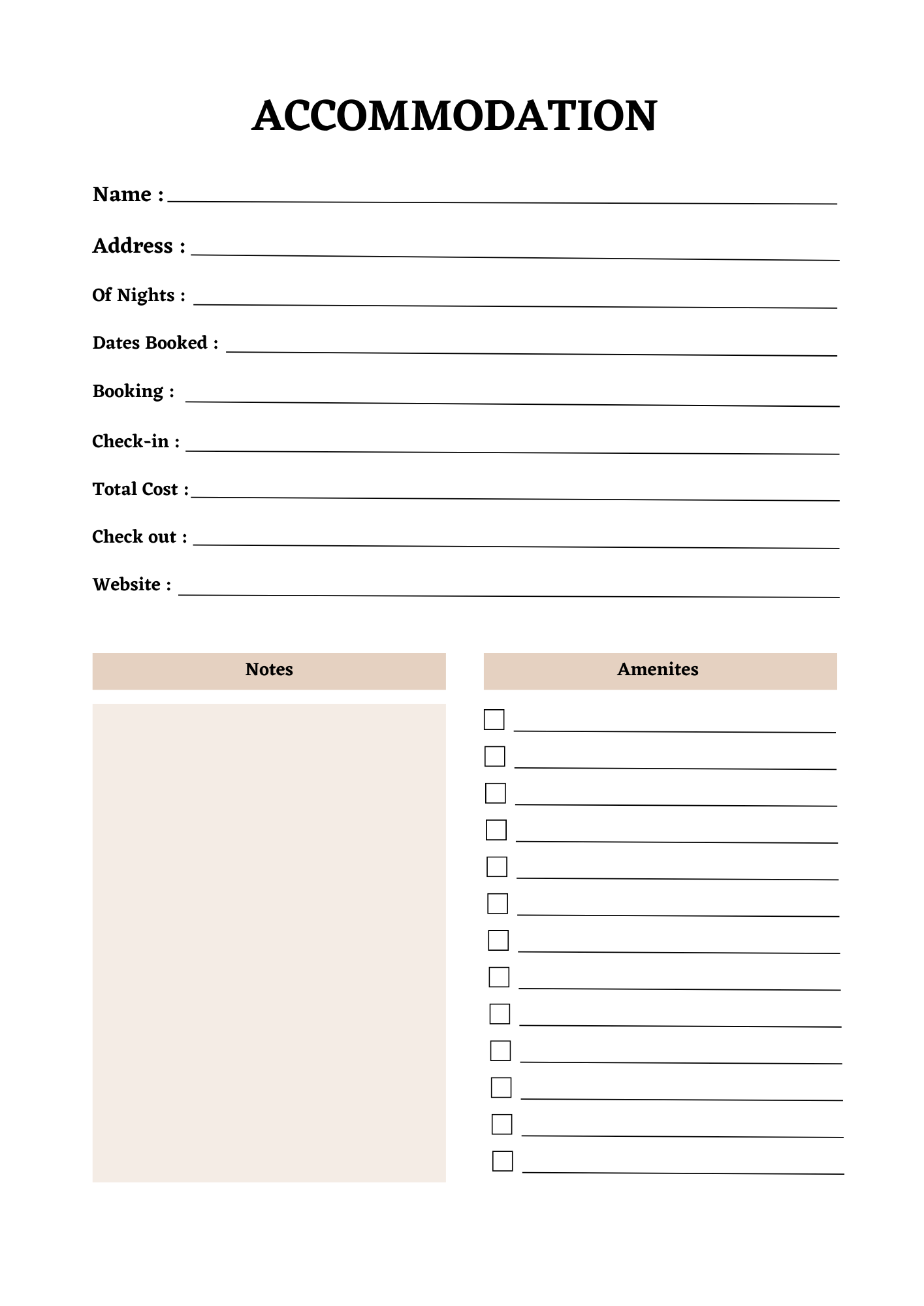 Travel Planner