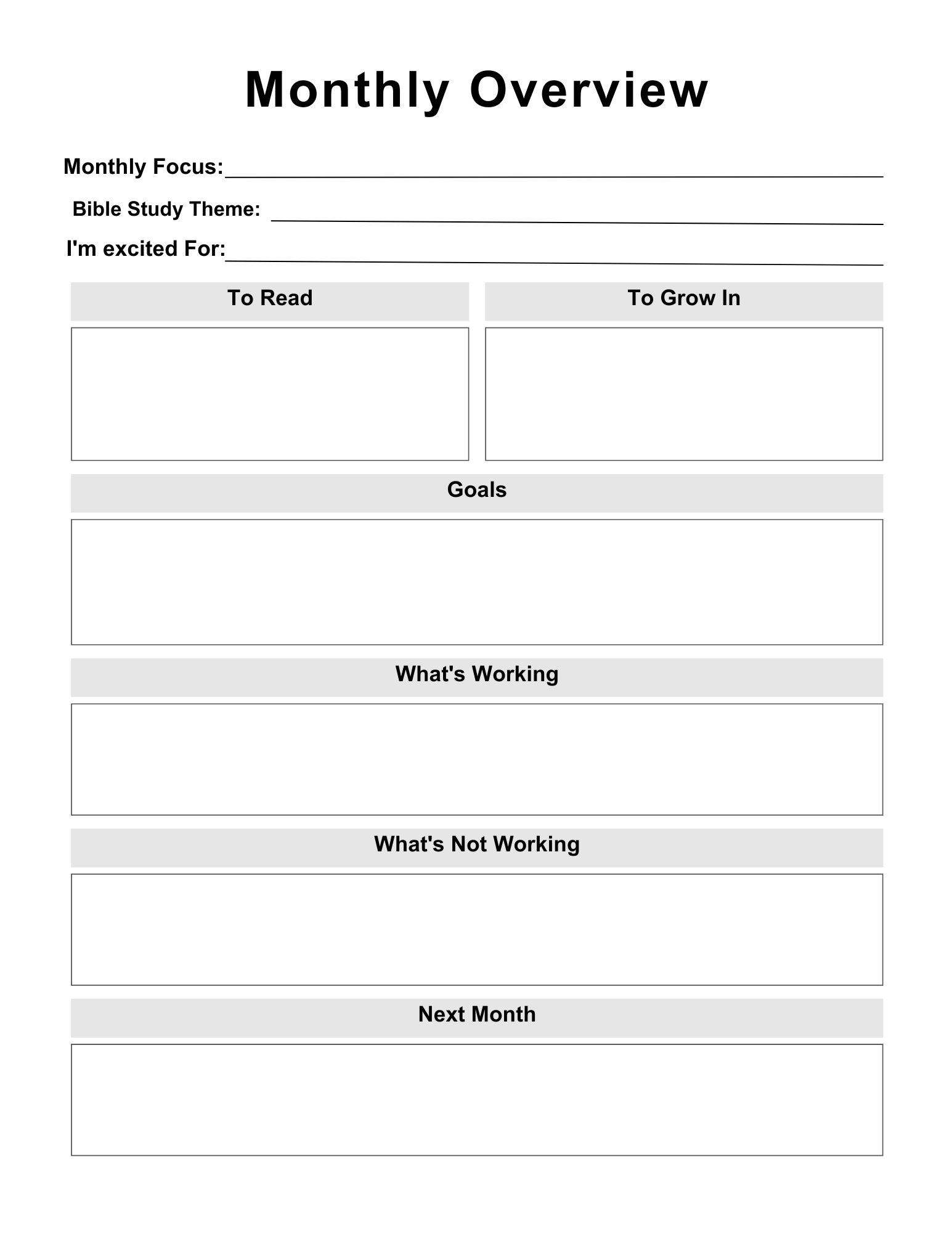 Daily Devotional Planner