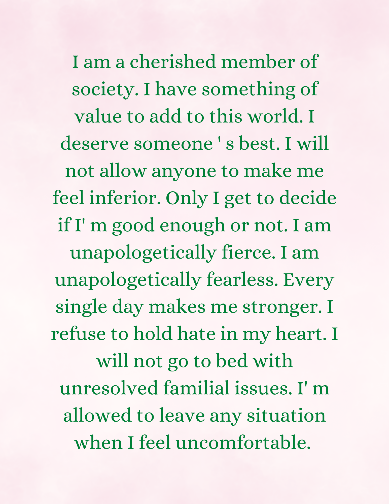 1000 Positive Affirmation for Women