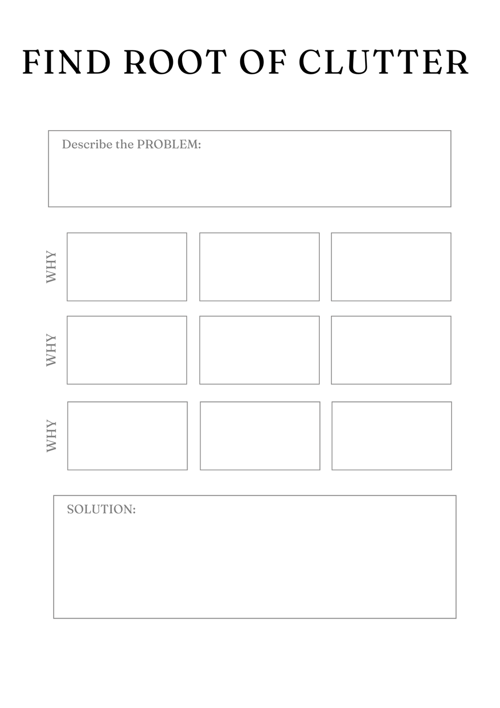 Ultimate Decluttering & Cleaning Planner